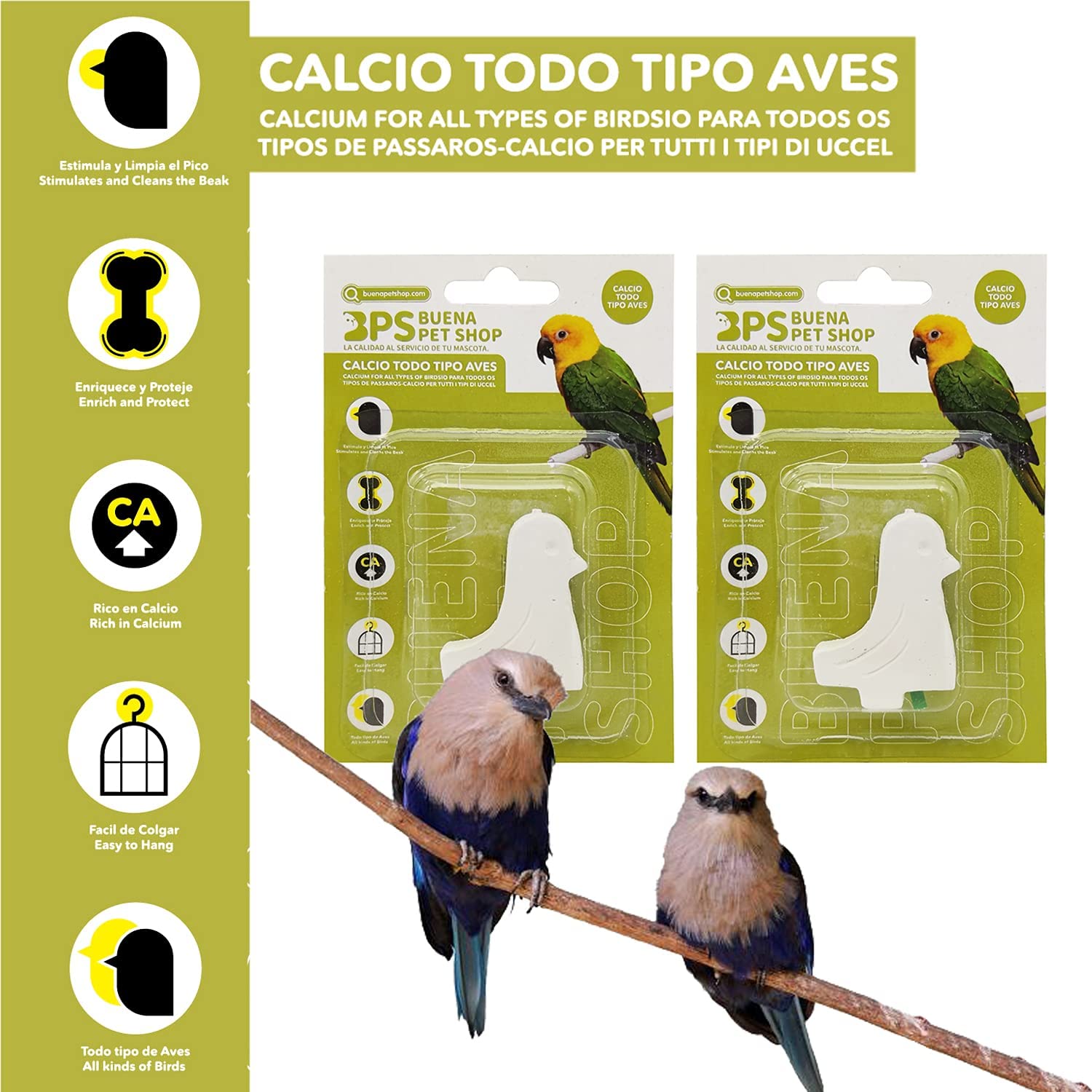 Mascotaland calcium block for large natural turtles calcium block for fish calcium for birds parrots and calcium Cotorras for rodents basic glazing supplement health conditioner Mineral block