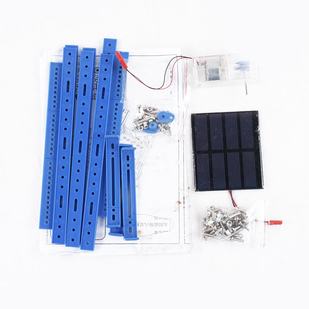 Solar Version Of The Six-Foot Robot No. 62 Model Assembled Diy Handmade Material Package