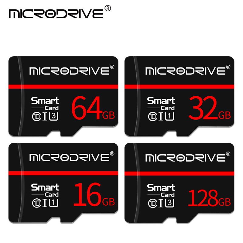 Zwart Geheugenkaart Tarjeta Micro Sd Card 4Gb 8Gb 16Gb 32Gb 64Gb 128Gb Cartao De memoria Fash Drive Sd Kaarten Met Adapter