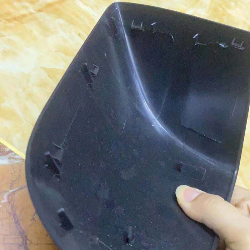 Een Paar Vervangen Vervangende Onderdelen Voor Tesla Model 3 Y Refit Accessoires Achteruitkijkspiegel Plastic Galvaniseren 1:1: Plastic primary