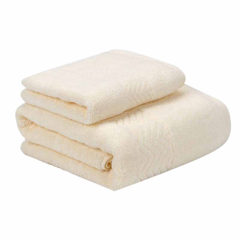Ehomebuy pyyhe 6 väriä vesi aaltoileva puuvilla kylpypyyhe yksivärinen kasvopyyhe pehmeä mukava aikuisten kylpypyyhkeet: 01