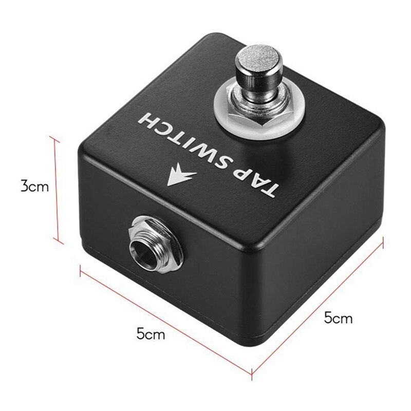 MOSKY TAP SWITCH Guitar Effect Pedal Tap Tempo Switch Guitar Pedal Full Metal Shell Guitar Parts