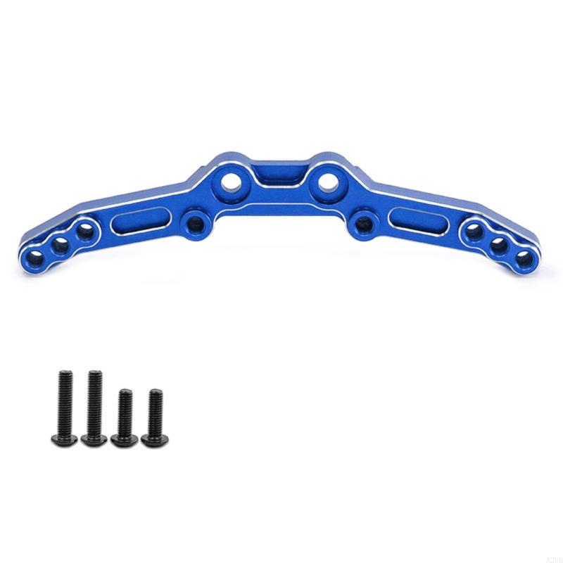 Placa amortiguación trasera para 1/10 actualizaciones automóviles remotos Accesorios automóviles A2UB: Azul