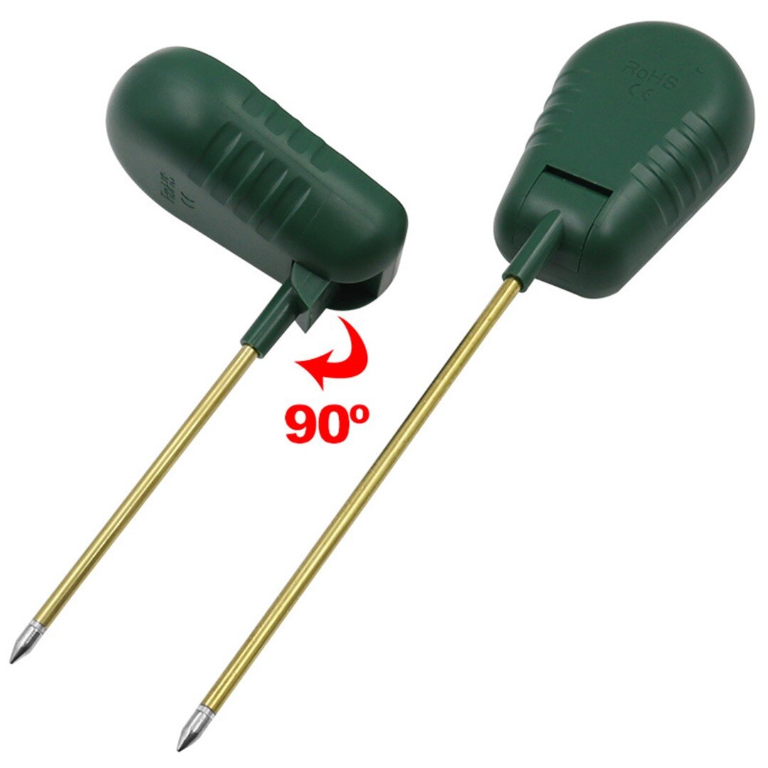 1 Set Green 3-in-1 Soil Tester Meter Soil Fertility PH Humidity Testing Tool for Garden Breeding Rice Planting Vegetable Flower