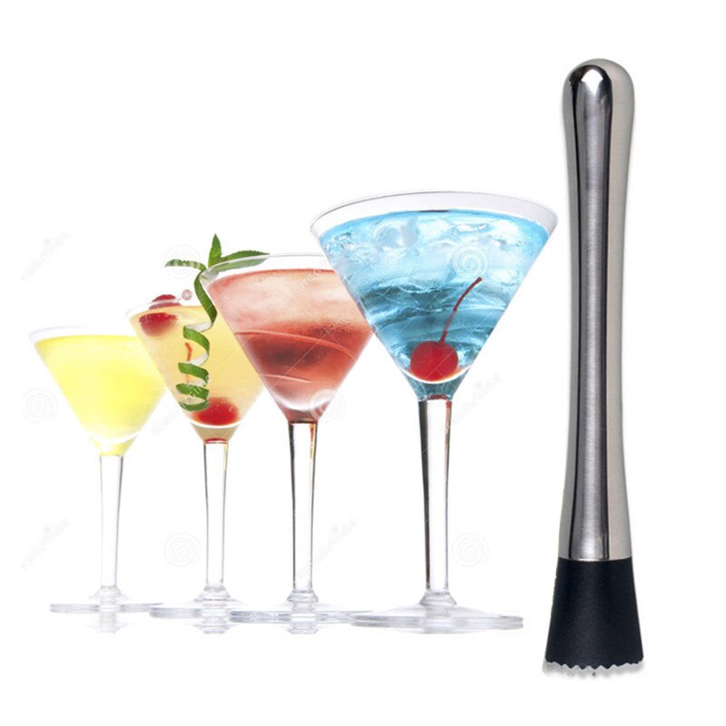 Bar knust popsicle bar rustfrit stål mixer is knuse værktøj husholdning multifunktionel cocktail bar mixer værktøj