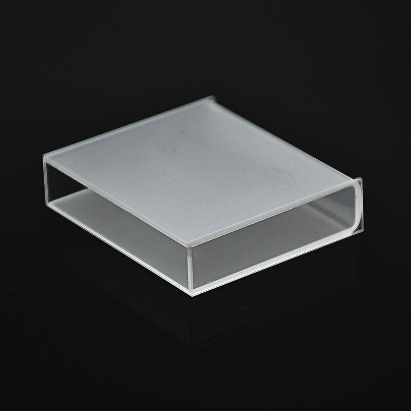 Glass Cuvette (Liquid Sample Cell) 17.5mL Light Path 50mm Absorption Cells For Spectrophotometer Frit Sintering Technology 2/PK