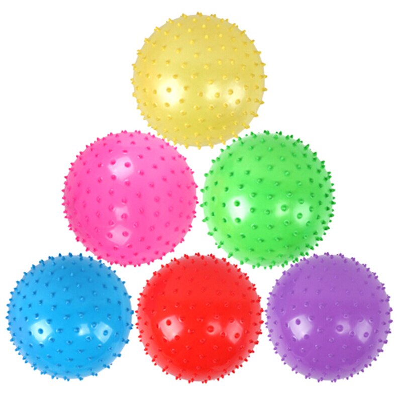 freundlicher Aufblasbare Gummi Baby Karikatur Dorn Große Ballon Entwicklungs freundlicher Ball Interaktive Spiele Spielzeug 16cm
