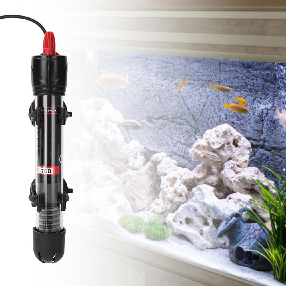 AT700 Water Heater Rod Aquarium Heater Automatic E... - Grandado - Cold Water Aquarium Heater With Automatic Shut Off
