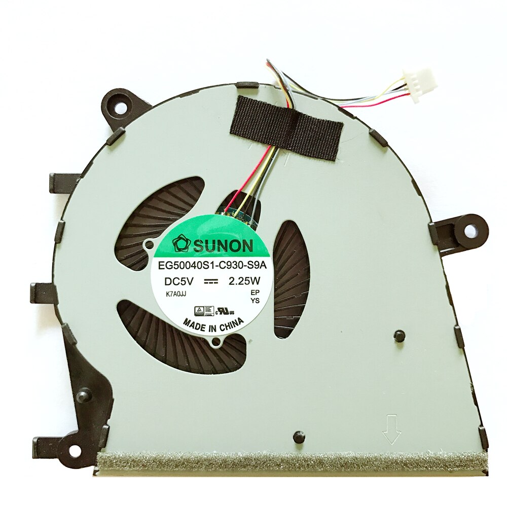 laptop CPU cooling fan Cooler Notebook PC for Asus Zenbook UX430 UX530 CPU GPU EG50040S1-C930-S9A EG50040S1-C940-S9A sunon: EG50040S1-C930-S9A