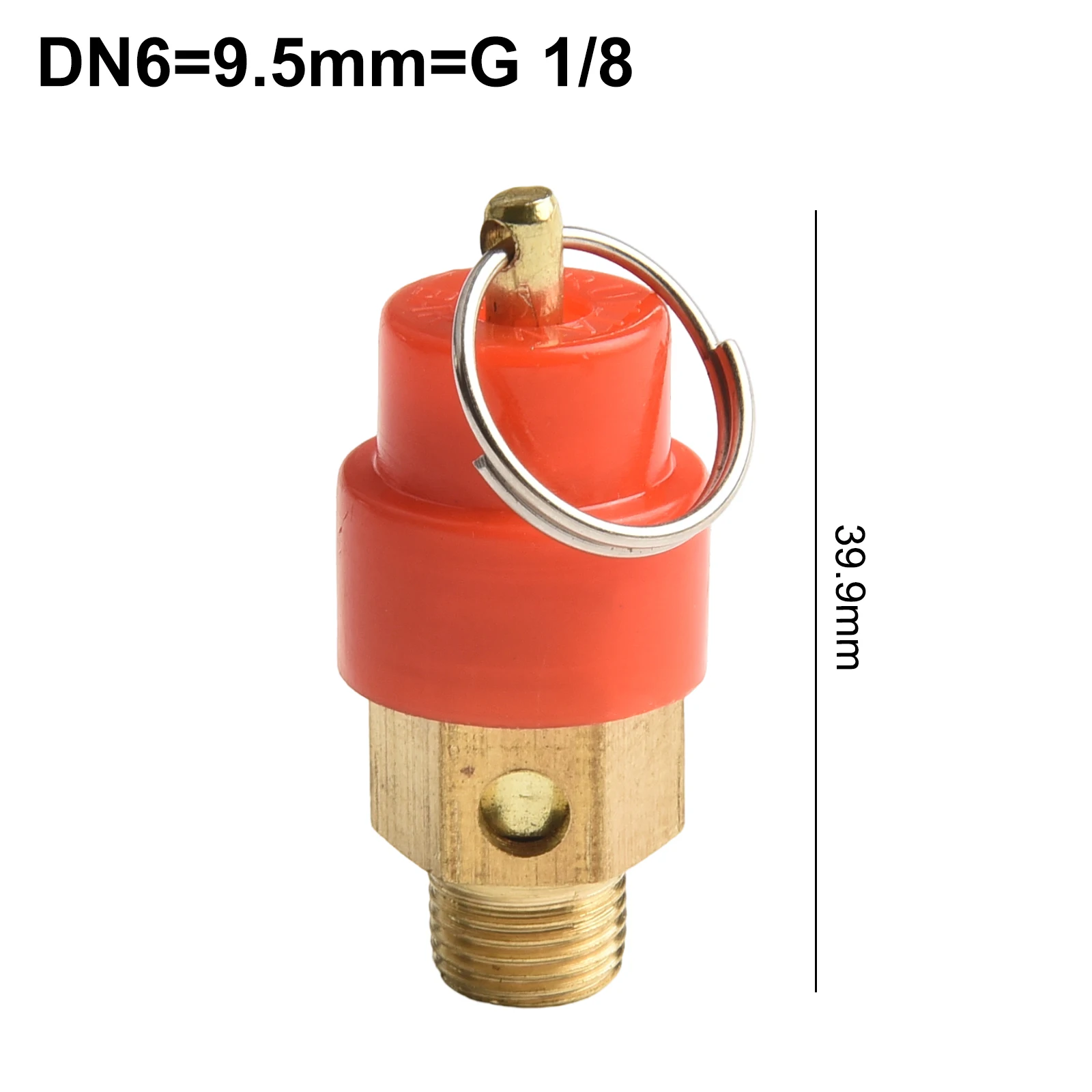 1pc Luft kompressor Sicherheits überdruck ventil g1/8 g1/4 g3/8 g1/2 für Luft kompressor Sicherheits blas ventil Druck begrenzung regler