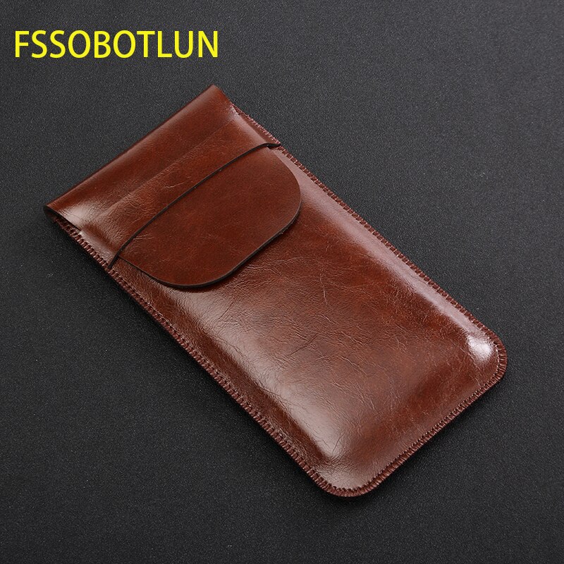 Fssobotlun, voor apple iphone 12, 12 mini 12 pro max microvezel leren hoesje, handgemaakte, volledige beschermende hoes