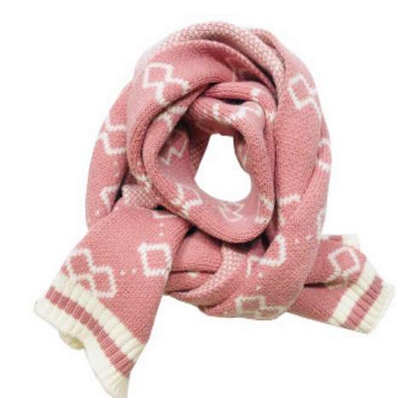 Han edition hair scarf knitting yarn color matching MAO qiu han edition in the fall and winter of double-sided baby bib 7589