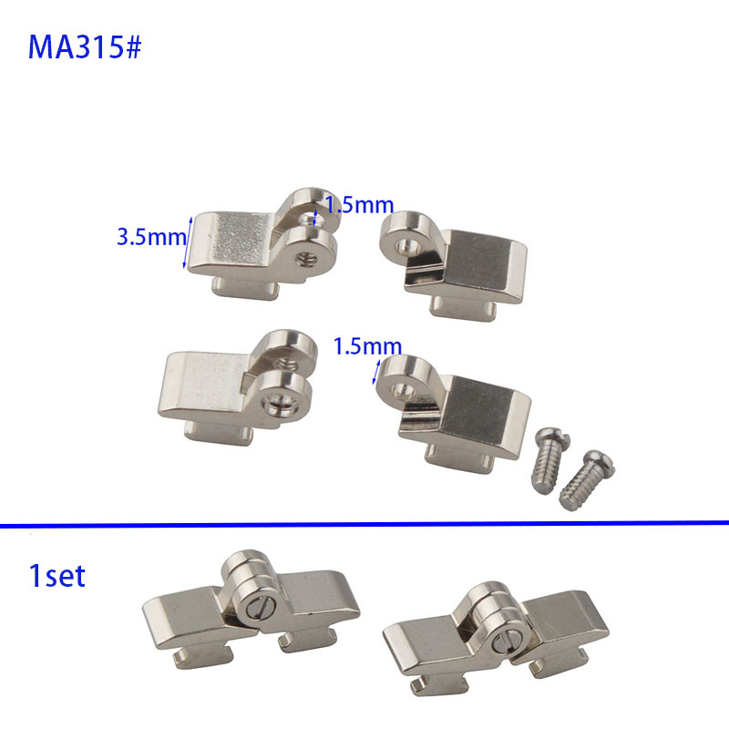 10 Sets Brillenscharnier für Brillengestell, Scharniere für die Reparatur von Brillen, universeller Ersatzscharnieren