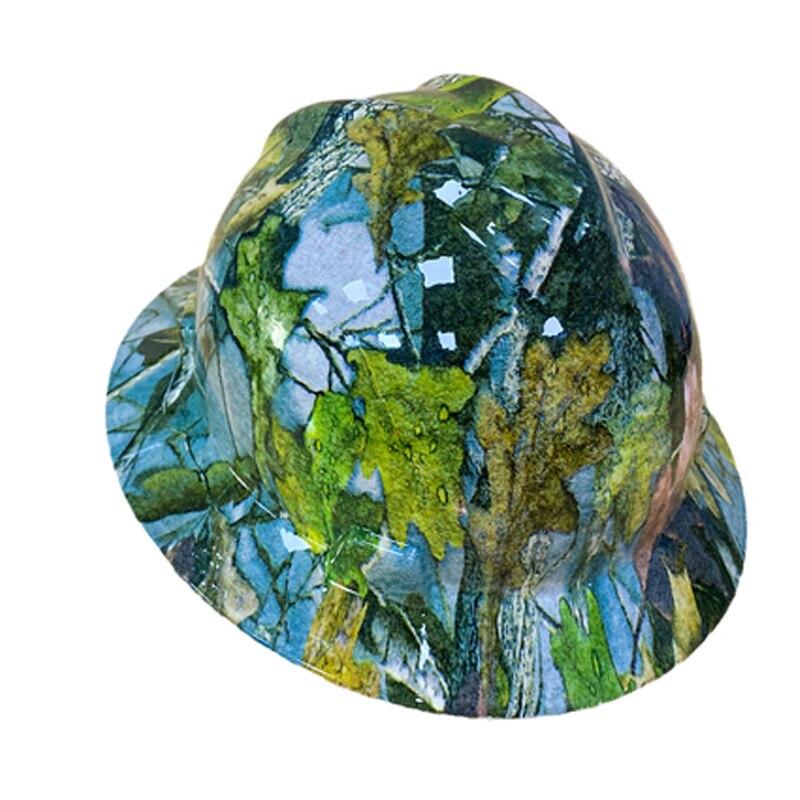 Volledige Rand Harde Hoed Creatieve Patroon Afdrukken Veiligheidshelm Unisex Zonnescherm Lichtgewicht Constructie Werk Cap