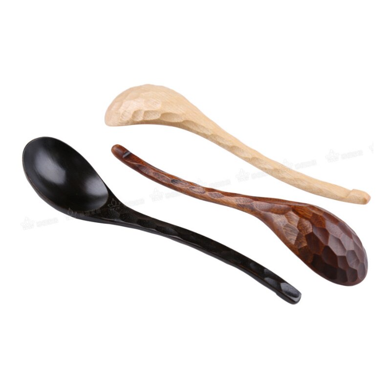 Europæisk original enkelt fabriks håndudskåret shell scoop ske 20*4.3cm