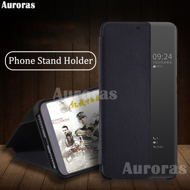 Auroras For OPPO Reno Case Holder Stand Flip Cover For Reno 2 2Z 2F Case Shockproof Funda Reno 10X Zoom