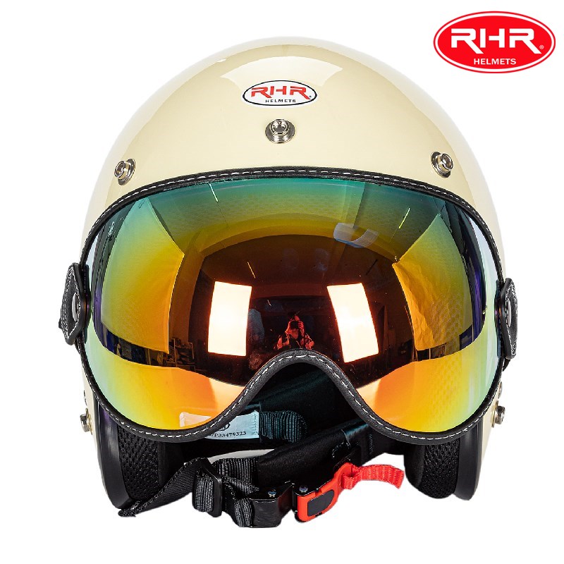 Fit Retro Helmet Visor Bubble Shield Lens Motorcycle Helmet Bubble Visor Lens Bubble Shield Motorcycle Helmets spart parts