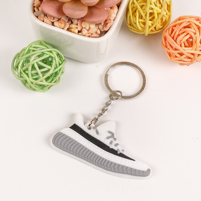 Mini Shoes Key chain Charm Woman Key Ring Sneaker Key Holder Pendant Accessories Key Chain: 6