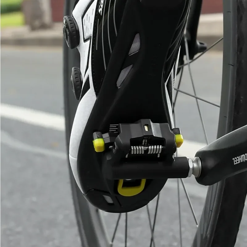Pedales de bicicleta de carretera de nailon con sistema SPD-SL, pedales automáticos con tacos, accesorios de ciclismo duraderos para bicicletas de carretera