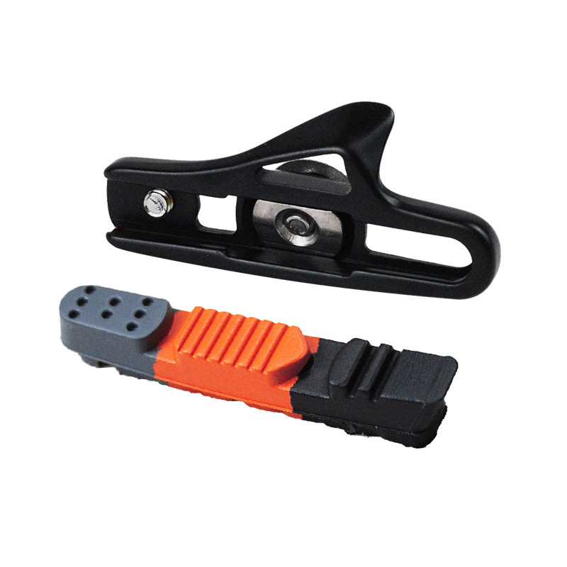 Brakco bremsekloss til brompton foldesykkel lett c-klemme, støyfri, blokkeringsfri bremsesko