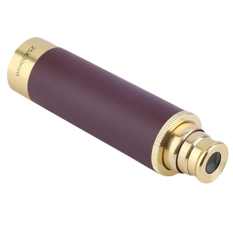 High Power 25X30 Monocular Vision Monocular Pirate Monocular with Free Leather Bag: Default Title