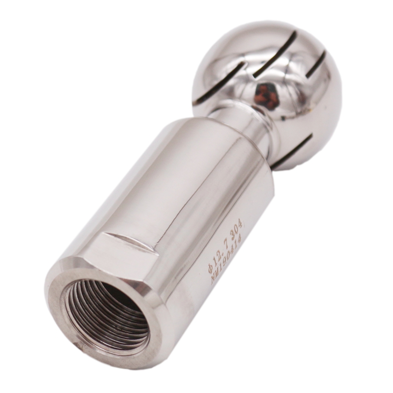 Bola de pulverización giratoria CIP 1/2 "conexión NPT Hembra 304 piezas de fermentador de cerveza cónico de acero inoxidable