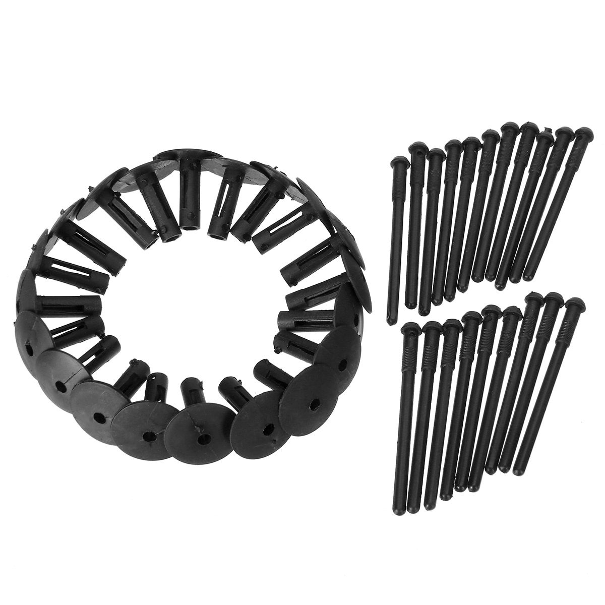 For BMW 20pc Car Bumper Fender Rivet Retainer Fastener Plastic Tool 51717002953 51777171004 Support X1 E84 X3 F25 X5 X6 7 Series