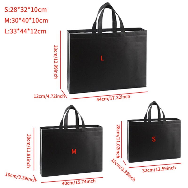 Women Foldable Large Shopping Bag Reusable Eco Bag Unisex Fabric Non-woven Shoulder Bags Tote grocery Fabric Bags Pouch