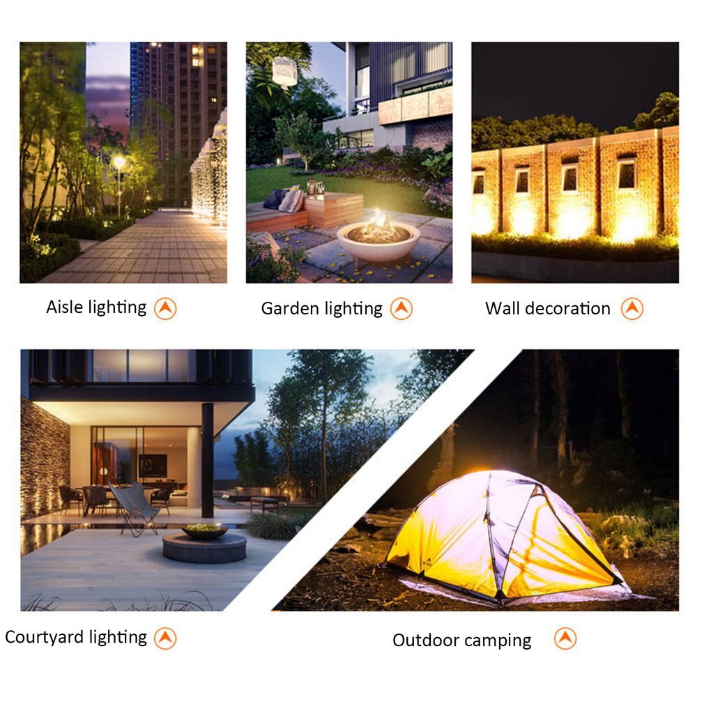 Outdoor Solar Wall Lamp Waterproof PIR Motion Sensor Solar Powered Spotlight Sunlight Street Light Outdoor Home Light