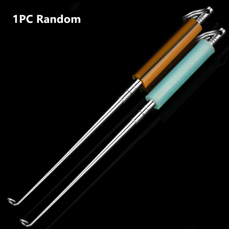 1pc 13cm Fishing Hook Remover Stainless Steel Fishhook Dehooker Hook Detacher Extractor Fish Hook Remover Tool for Fishing Lover: Default Title