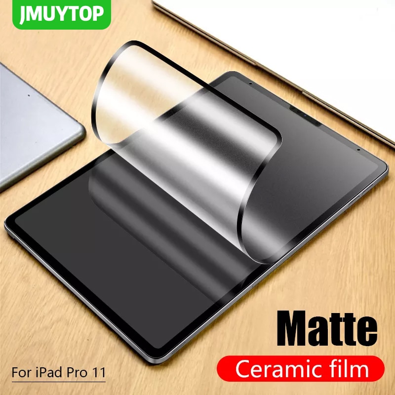 2Pcs Matte Ceramic Scratch Proof film for iPad pro 11 mini 6 12.9 air screen protectors Frosted Anti fingerprint
