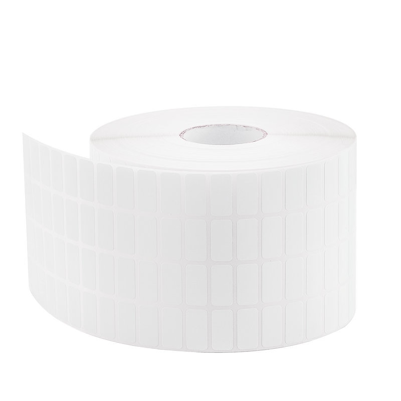 4 rij Wit Zelfklevend Sticky Label Beschrijfbare Naam Stickers Blank Note Label Bar Code Voor Thermische Printer 20mm x 10mm x 30000Pcs