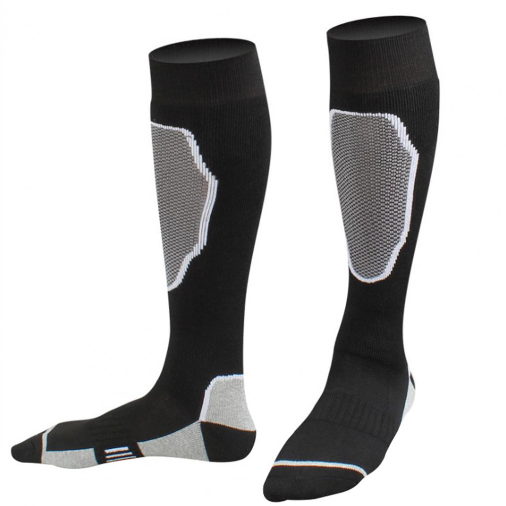 Chaussettes thermiques épaisses pour homme et femme, idéales pour le ski et le football, absorbe l&#39;humidité, haute élasticité