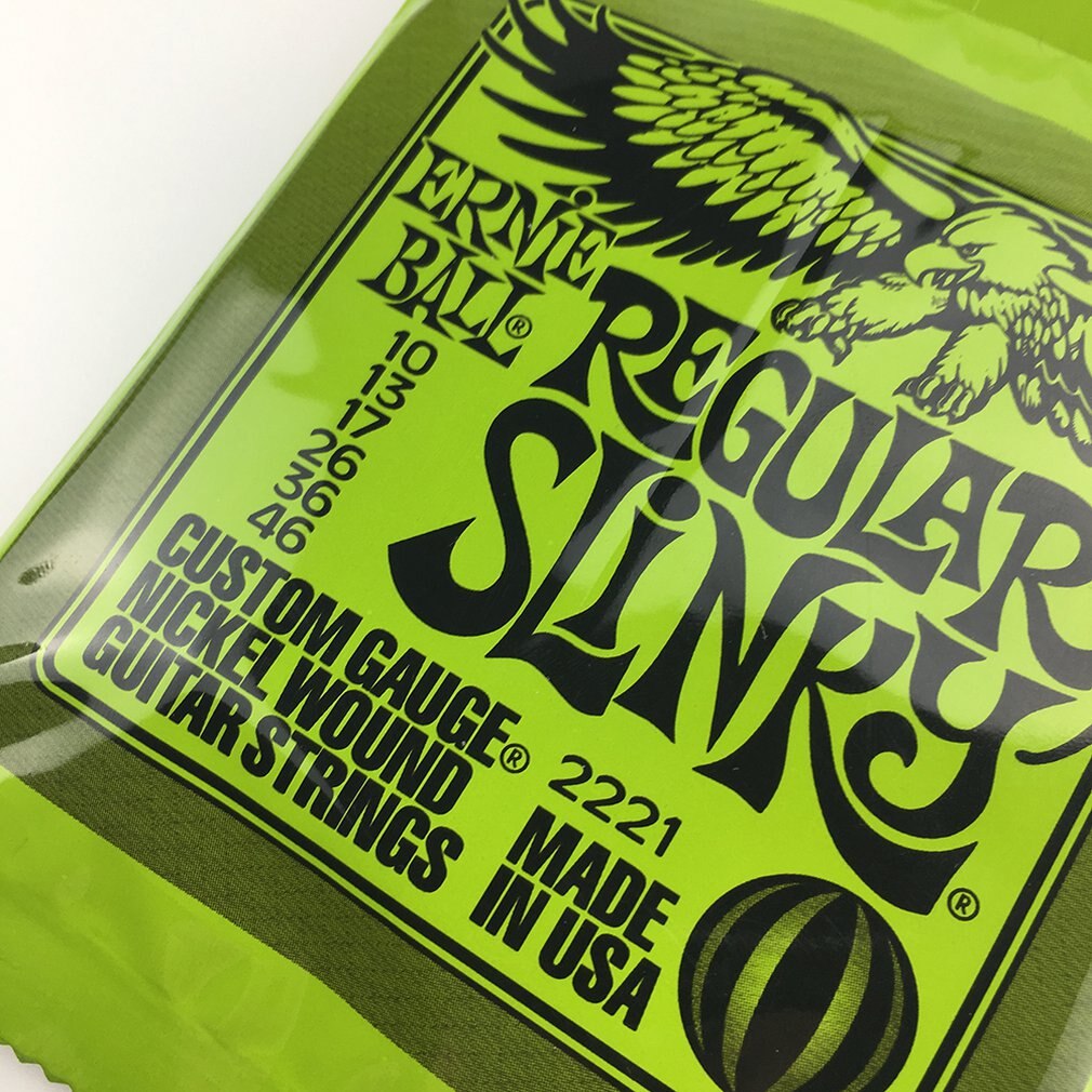 Ernie Ball struny do gitary elektrycznej graj w prawdziwe Heavy Metal Rock 2220 2221 2222 2223 2225 2003 2004 2006 gitara akcesoria