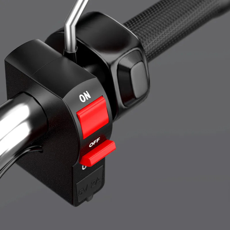 EAFC 2A Motorcycle Switch Led Turn Signal Relay motorcycle switch handlebar Bullet Turn Signals Auto Button