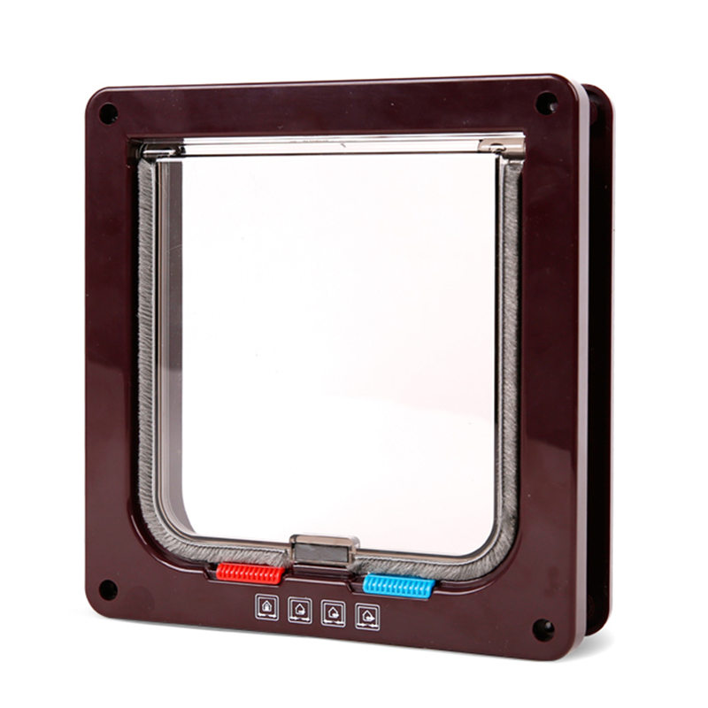 Intelligent Control Pet Cat Gate Dogs Door ABS Safe Animal Small Pet Cat Dog Gate Pet Supplies Flap Door Pet Product Kitten Door