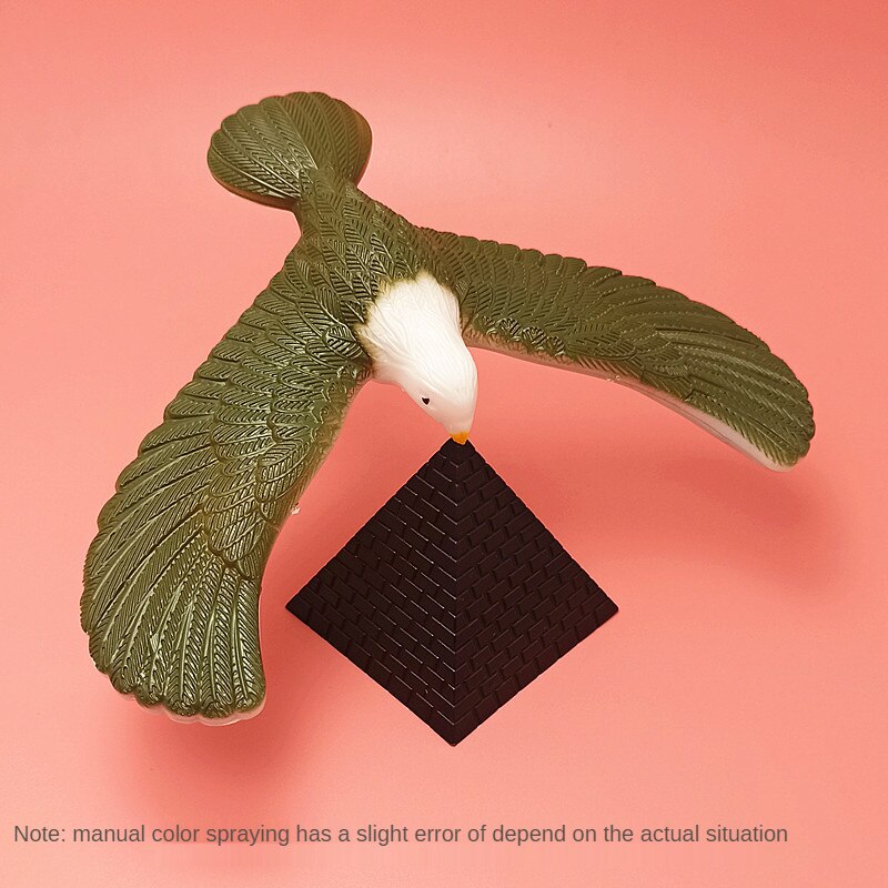 1Pc Magic Behouden Balans Balans Eagle Vogel Speelgoed Home Office Plezier Leren Gag Speelgoed Voor Kid Willekeurige Kleur: B
