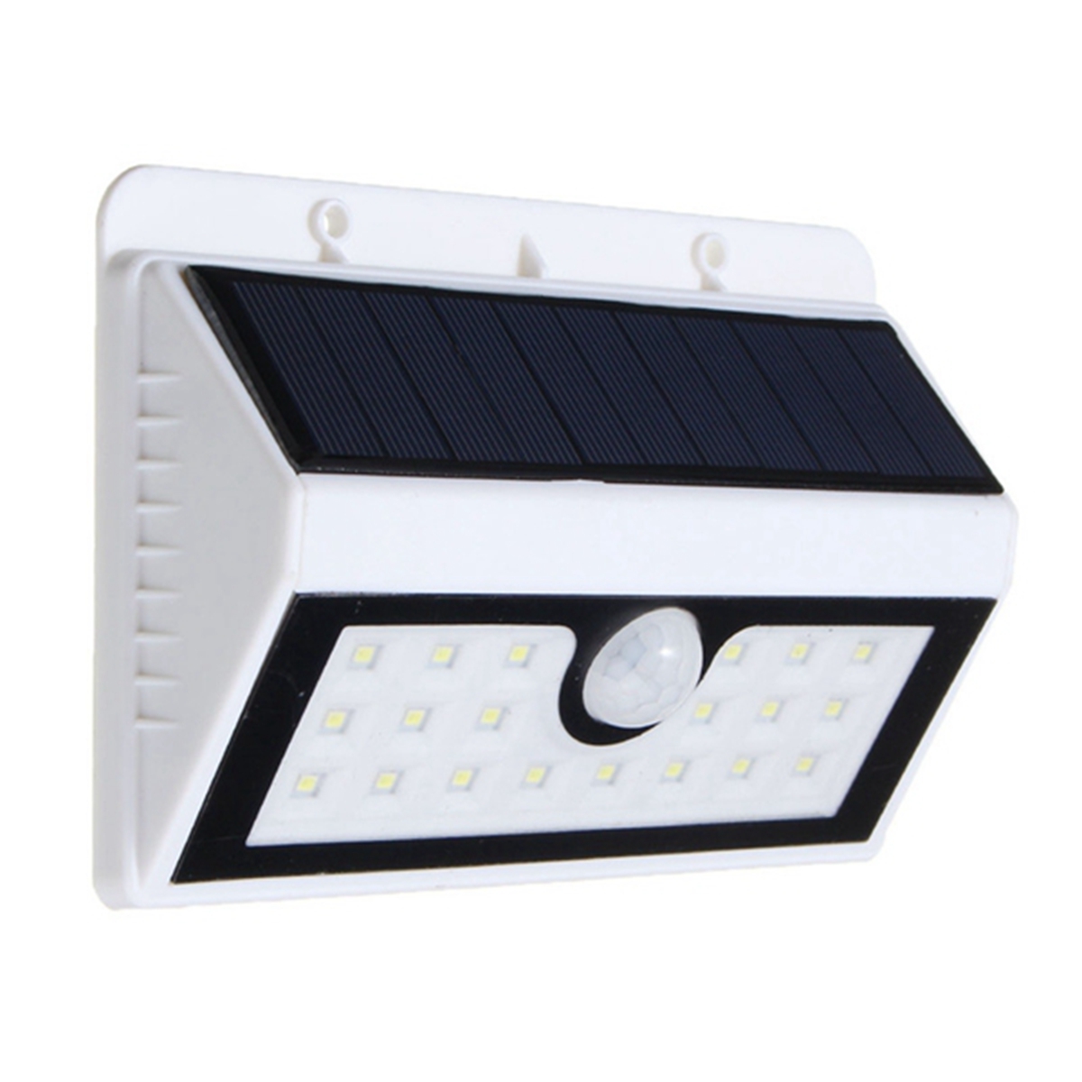 Jiguoor Draadloze Zonne-energie 20 LED Solar Lampion PIR Motion Sensor Solar Verlichting Outdoor Fence Garden Wall Waterdichte Licht