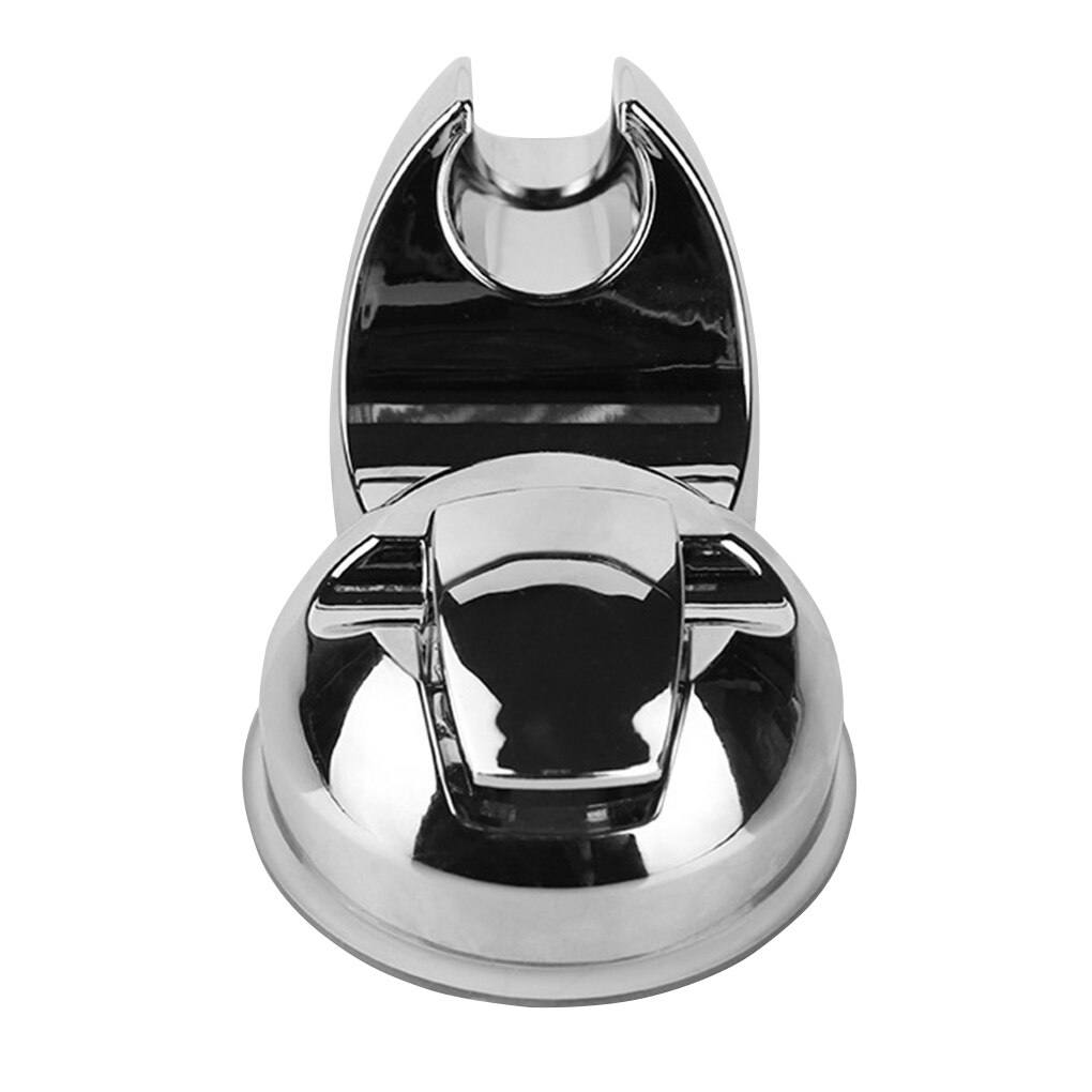 Douches Houder Badkamer Douchekop Houder Verstelbare Vacuüm Zuignap Beugel Wall Mounted Handheld Douchekop Rack: Default Title