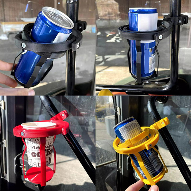 Gyroscopic Cup Holder 3D Printed Motorcycle Drink Holder No Spill Self Leveling Cup Holder Clamp Adjustable Hanging Cup Holder