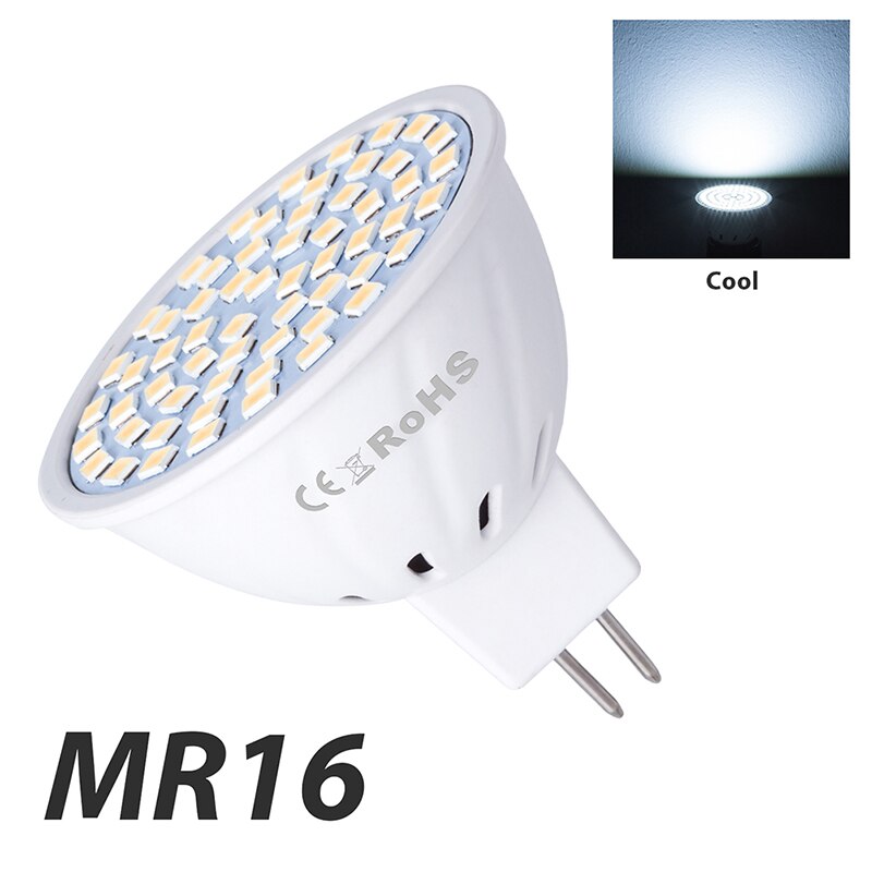 48 Leds Plant Groei Lamp B22 MR16 GU10 Volledige Spectrum 220V Hydrocultuur Groeilicht: A2