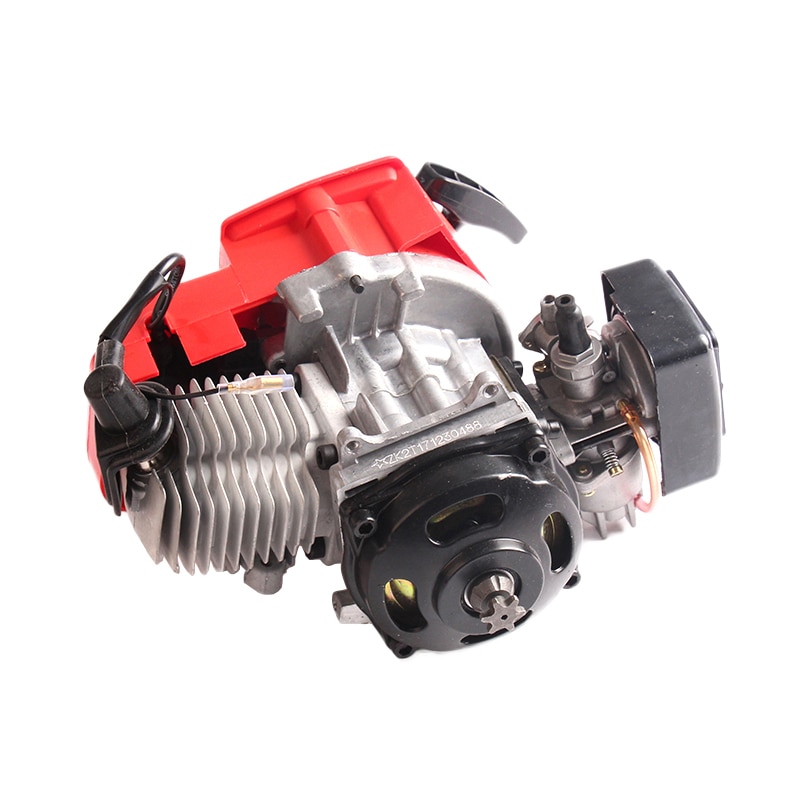 47cc 49cc Pocket Bike Start Motor Fit Voor 2 Stroke Pull Mini Go Kart Dirt Bike Benzine Scooter Atv Pocket fiets Motor