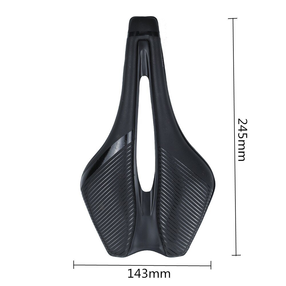 Landevejscykel komfort mtb bred cykelstol nylonfiber 9.6 * 5.6in cykelsadel cykelsadel cykelsæde cykelsadel sædehynde