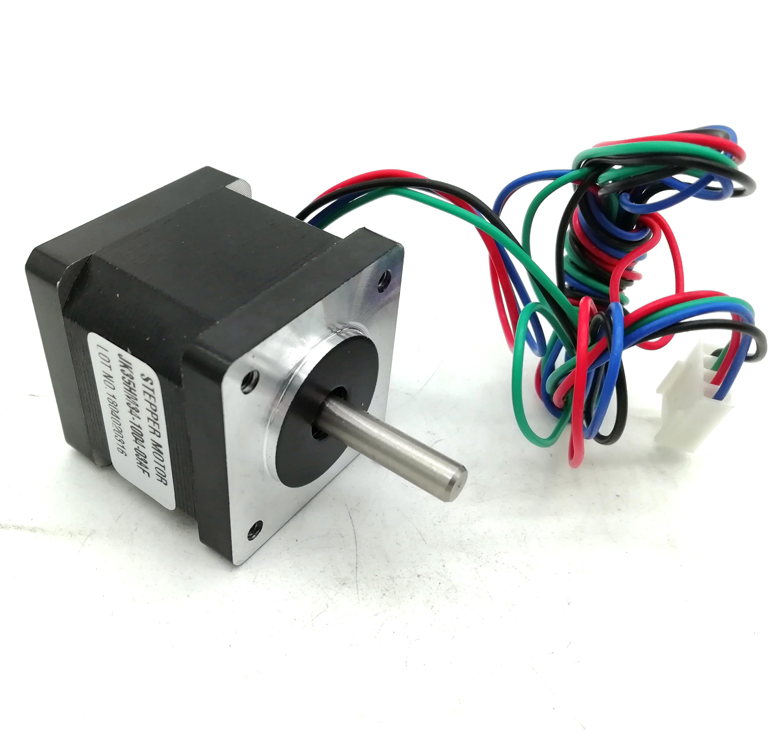 NEMA14 Stappenmotoren 35HM 0.9 Graden Stap Hoek 27/34/40 Mm Motor Size