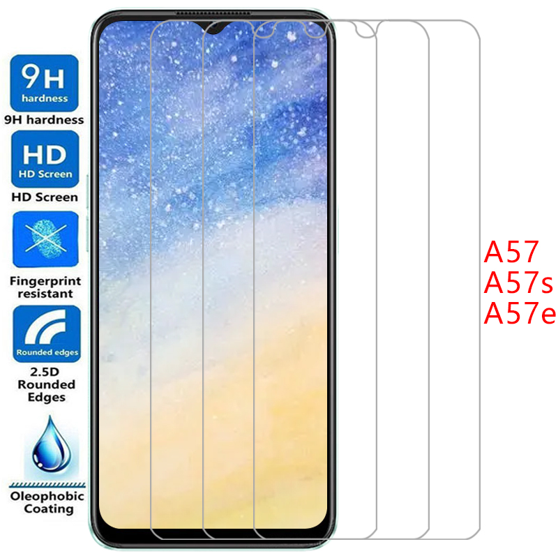 Displayschutzfolie für Oppo A57 A57s A57e, Schutzfolie aus gehärtetem Glas für Oppo A57 A 57 S E 57S 57E 57A wie57 AE57 4G 5G, Schutzfolie Opo Opp