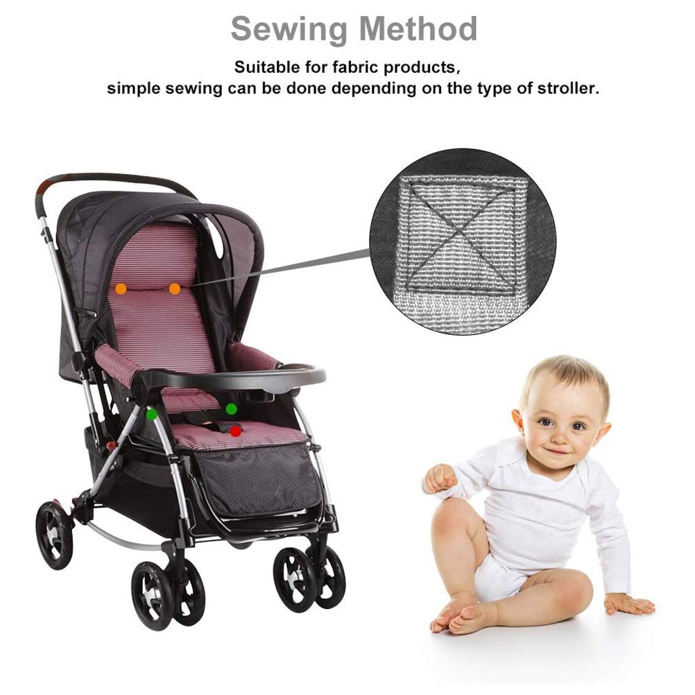 Baby fem-punkts sikkerhedssele universel baby sikkerhedssele justerbar høj stol sele