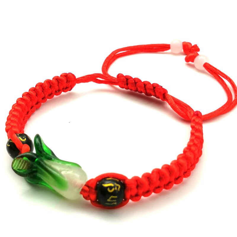 Minimalist Handmade Red Thread Bracelet Women Lucky Braided Rope Bracelet Femme Hand Chain 7 Knot Jewelry: 7 2