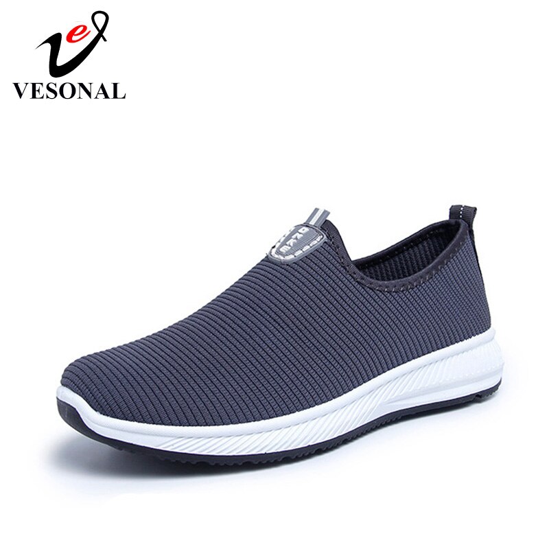 VESONAL Unterhose-Auf Leichte Gittergewebe Männer Schuhe lässig Atmungs Komfortable Wandern Männlichen Turnschuhe Tenis Feminino Schuhe A22