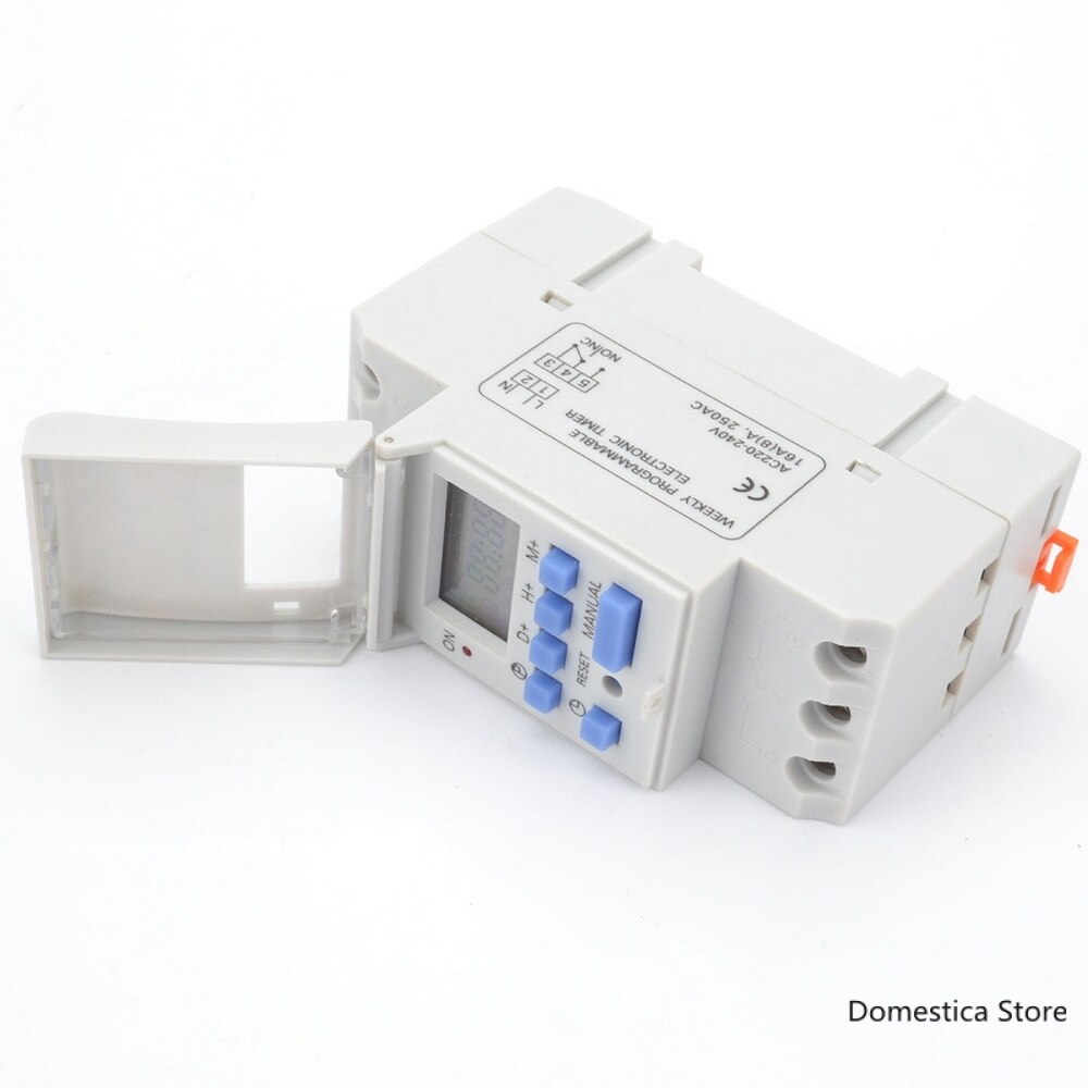 TM615-16A 220V Programmable Digital Timer Switch Relay Control Programmable Digital Industrial Time Switch Relay Timer