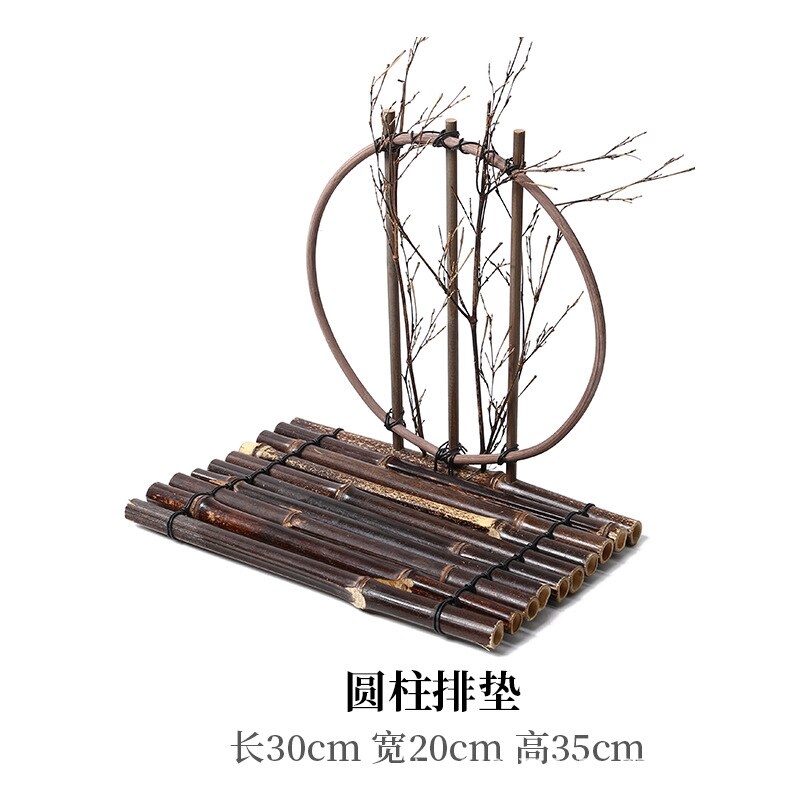 Wyroby bambusowe bambus tratwa talerz Sushi japońska i koreańska restauracja Sushi sashimi sklep dania umieszczenie dekoracyjne bambusowe tratwa: 12